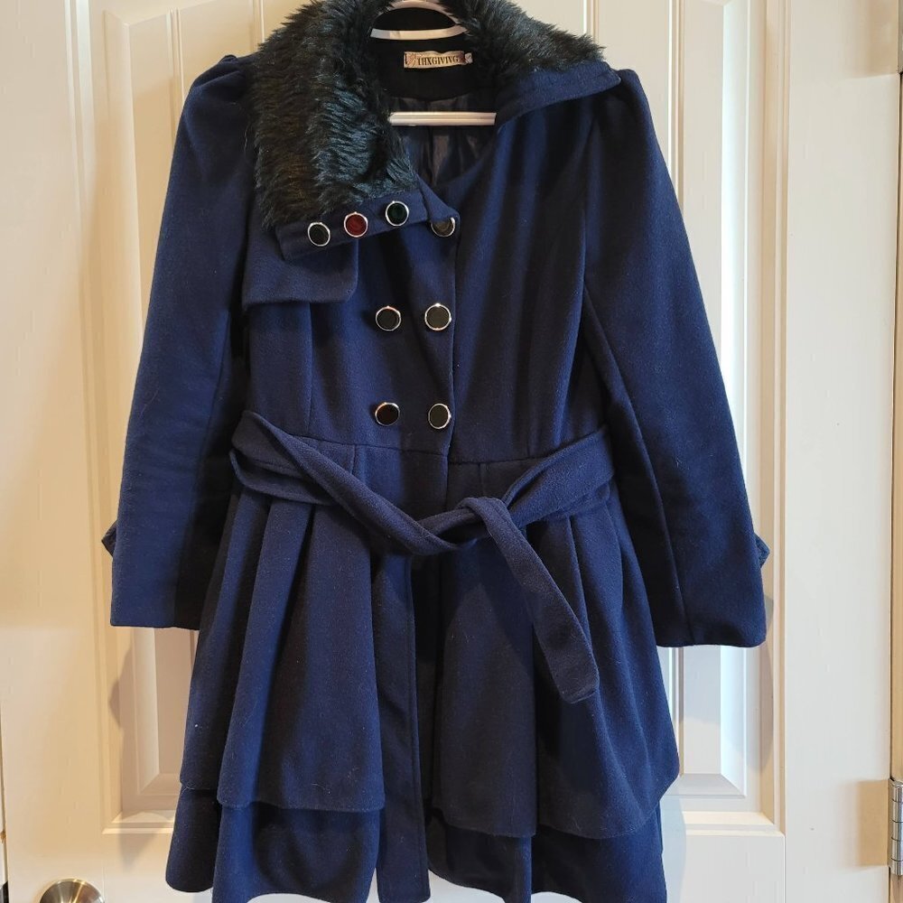 Thxgiving tailored Pea Coat